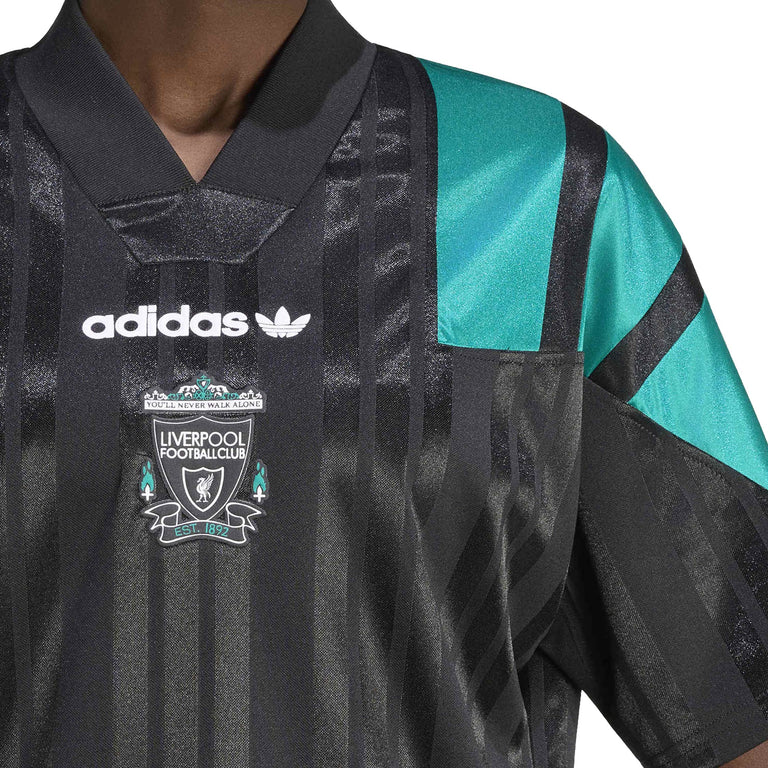Adidas	Liverpool FC EQT Jersey - XXL / Black / Equipment Green - 3