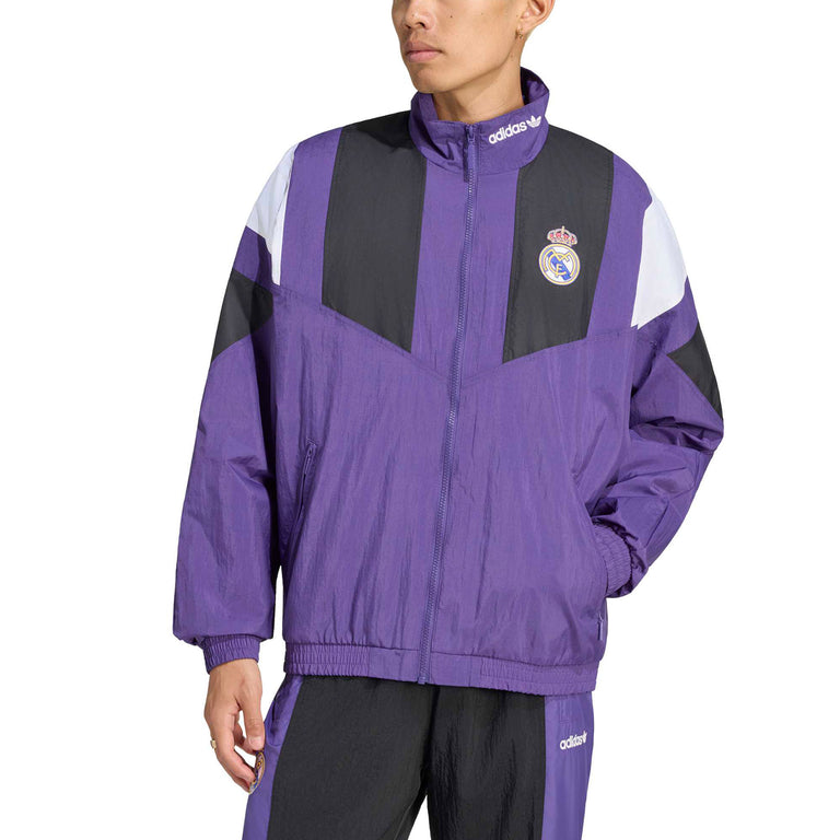Adidas Real Madrid EQT Tracksuit Top - S / Unity Purple - 2
