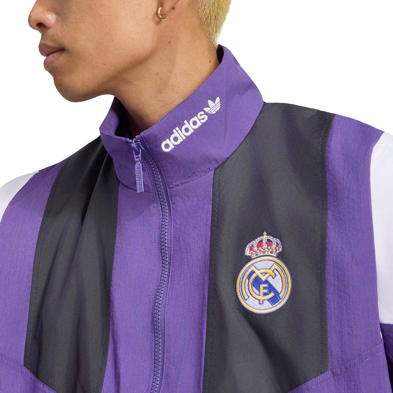 Adidas Real Madrid EQT Tracksuit Top - S / Unity Purple - 4
