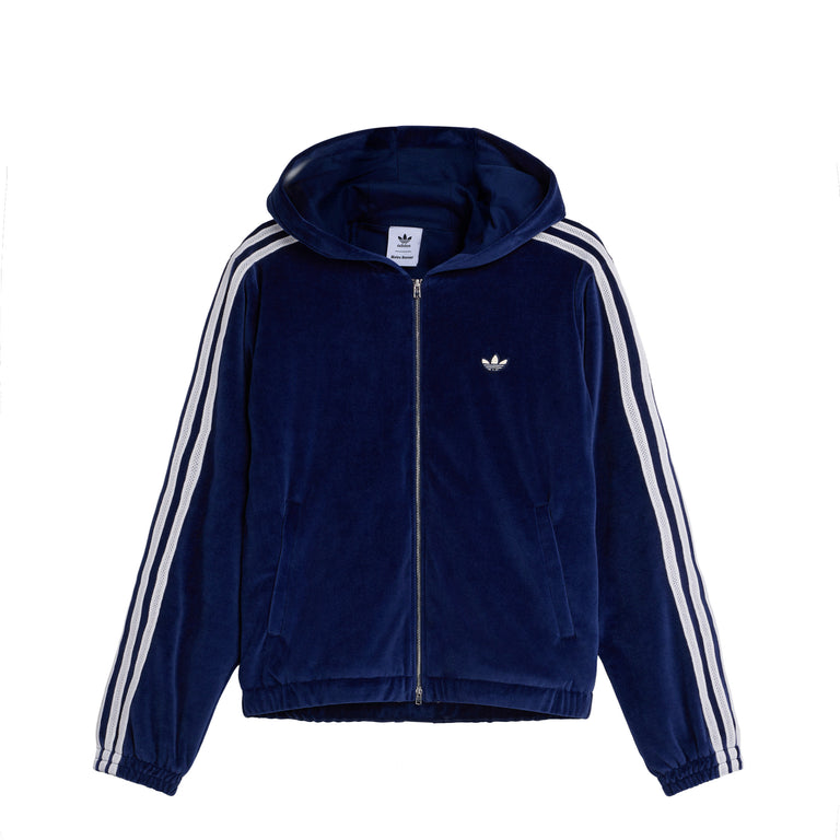 Adidas x Wales Bonner Velour Track Jacket - XL / Collegiate Navy
