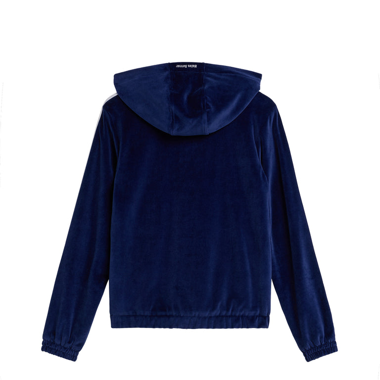 Adidas x Wales Bonner Velour Track Jacket - XL / Collegiate Navy - 2
