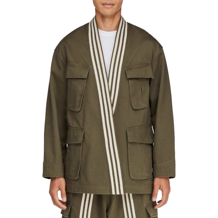 Adidas	x Clot By Edison Chen Jacket - L / Olive Strata - 3

