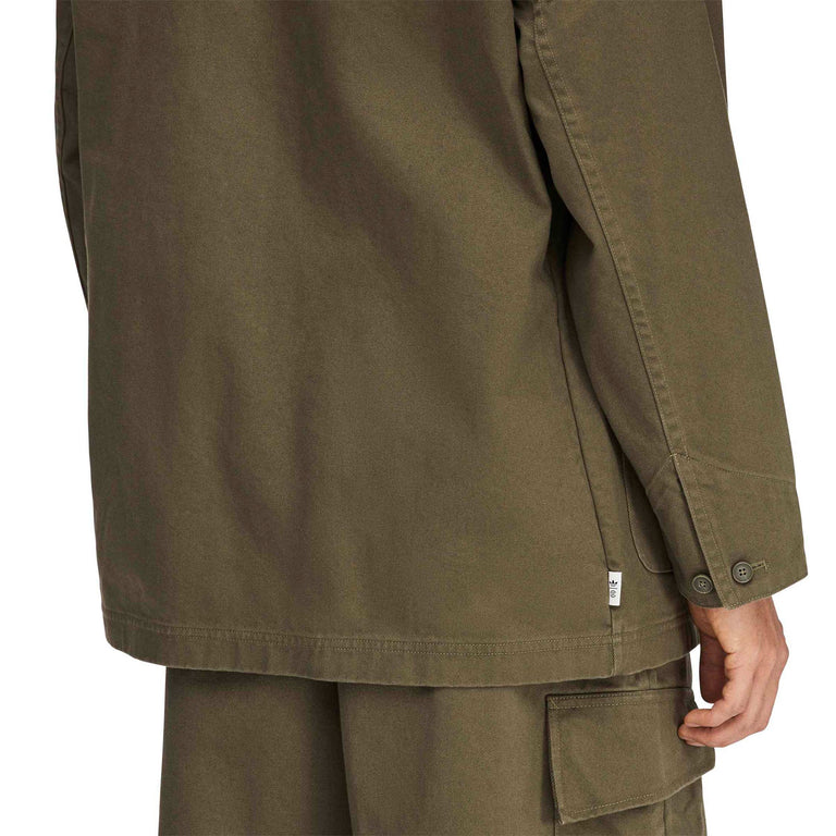 Adidas	x Clot By Edison Chen Jacket - L / Olive Strata - 5
