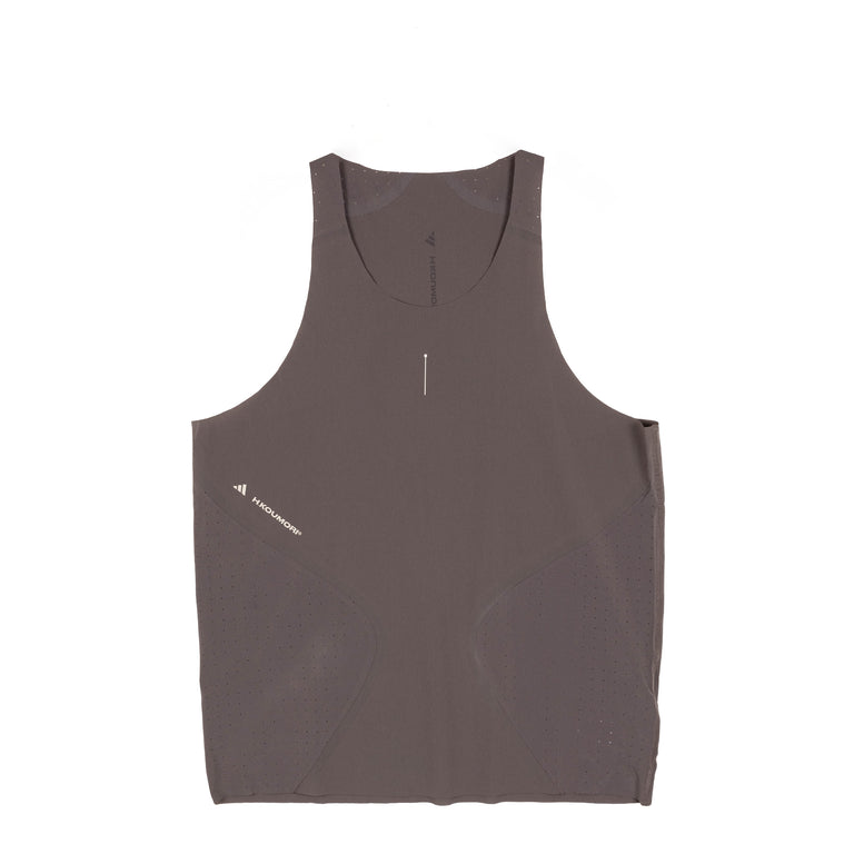Adidas	x Hermanos Koumori Running Singlet - L / Charcoal
