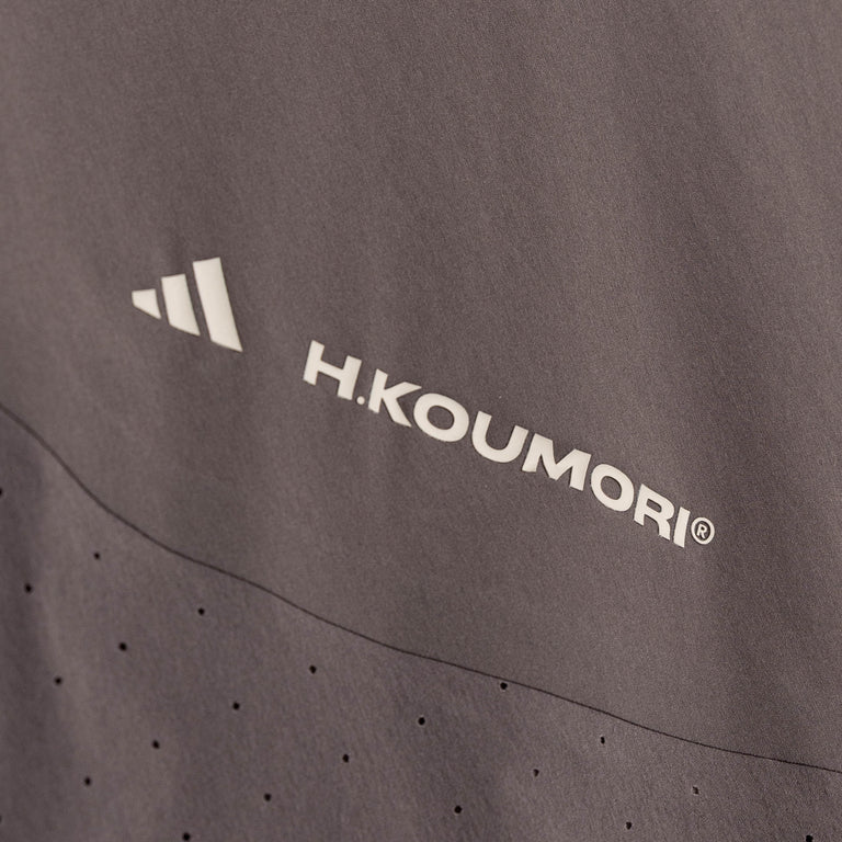 Adidas	x Hermanos Koumori Running Singlet - L / Charcoal - 4