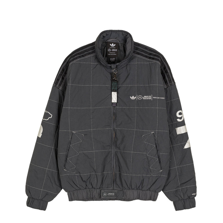 Adidas x Bad Bunny x Mercedes-AMG F1 Racing Jacket - XL / Dgh Solid Grey
