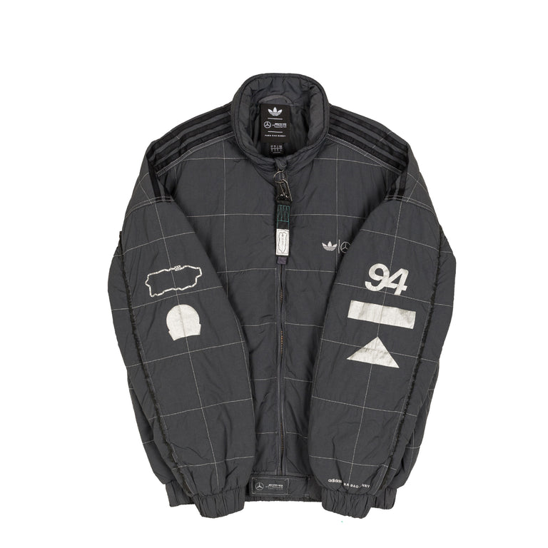 Adidas x Bad Bunny x Mercedes-AMG F1 Racing Jacket - XL / Dgh Solid Grey - 2
