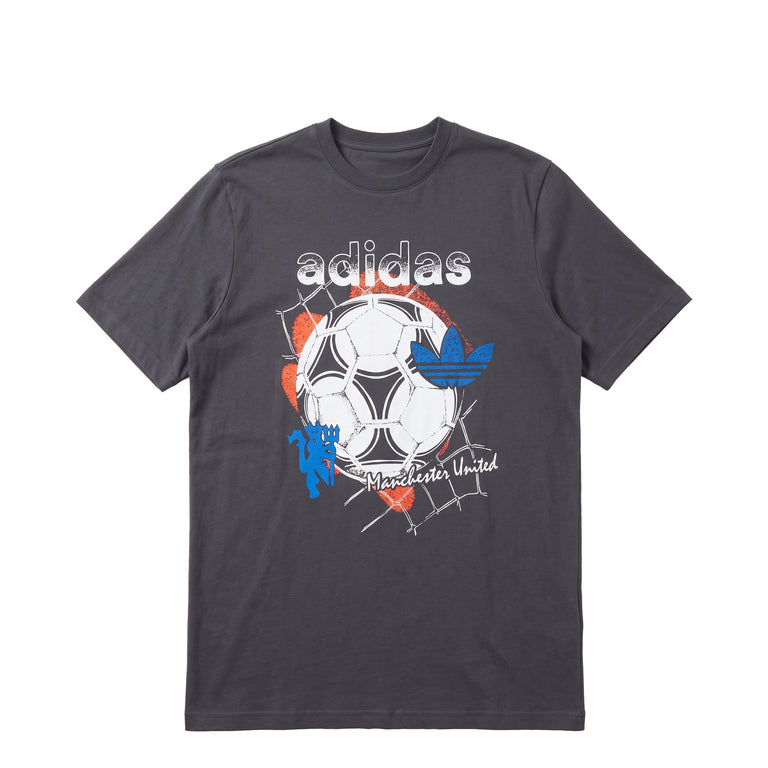 Adidas	Manchester United Originals Graphic Tee - L / Carbon - 1
