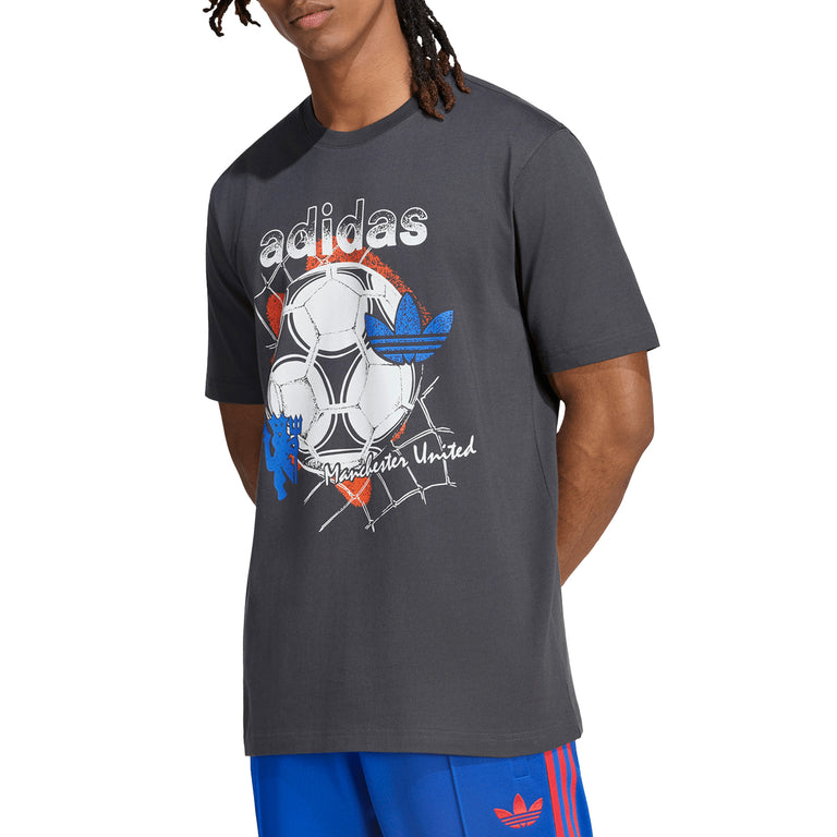 Adidas	Manchester United Originals Graphic Tee - L / Carbon - 2