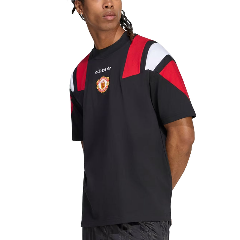 Adidas	Manchester United EQT T-Shirt - L / Black - 4

