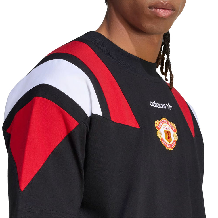 Adidas	Manchester United EQT T-Shirt - L / Black - 6

