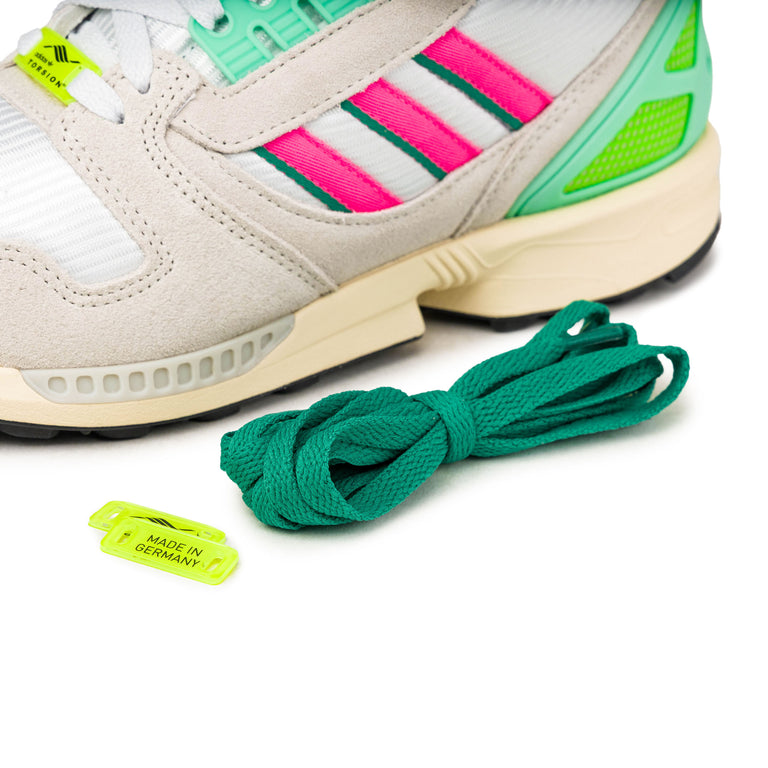 Adidas ZX 8000 *Made in Germany* - 36 2/3 / Off White / Lucid Pink / Semi Court Green - 7