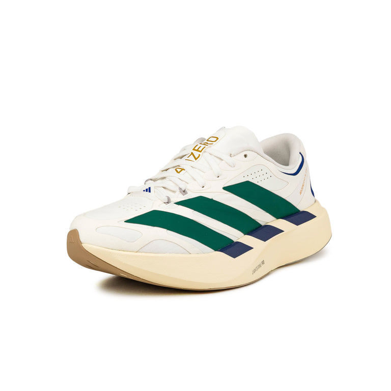 Adidas Adizero Evo SL EXO - 40 / Core White / Collegiate Green / Cream White - 5