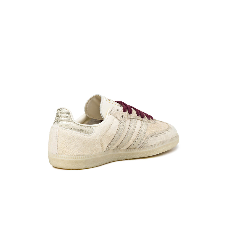 Adidas Samba OG W - 35 1/3 / Cream White / Cream White / Maroon - 3