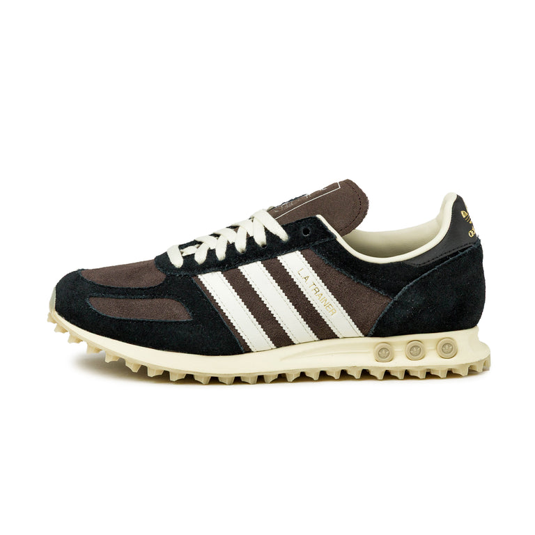 Adidas LA Trainer OG - 40 / Core Black / Off White / Matte Gold - 1
