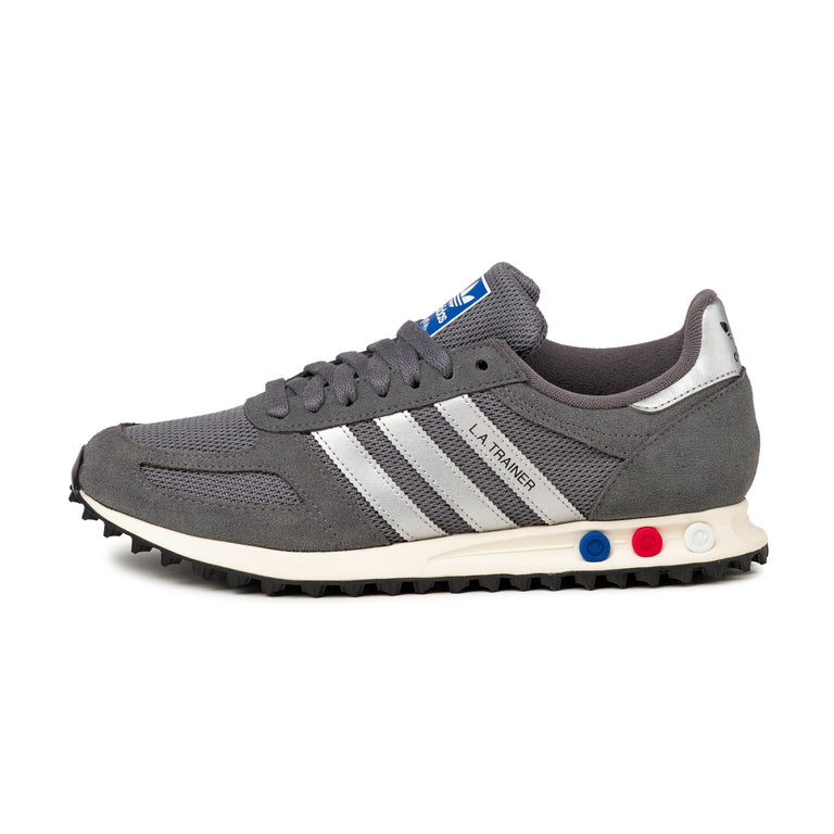 Adidas LA Trainer OG - 40 / Grey Four / Silver Metallic / Off White - 1