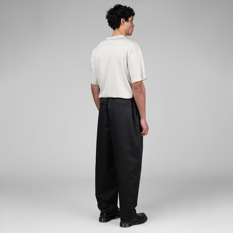 Metalwood Elastic Waist Baggy Pant