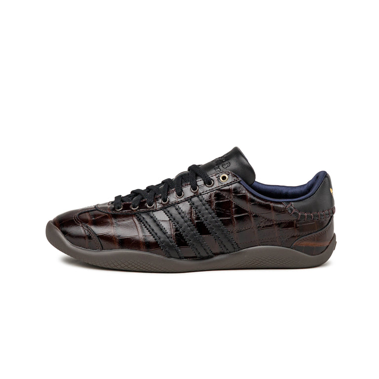 Adidas	x Wales Bonner Karintha Croc - 39 1/3 / Dark Brown / Core Black / Gold Metallic - 1
