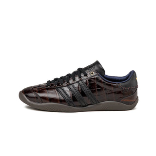 Adidas	x Wales Bonner Karintha Croc - 39 1/3 / Dark Brown / Core Black / Gold Metallic

