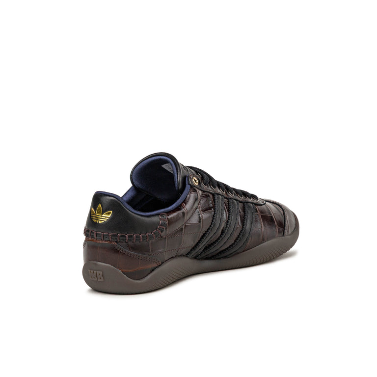 Adidas	x Wales Bonner Karintha Croc - 39 1/3 / Dark Brown / Core Black / Gold Metallic - 5
