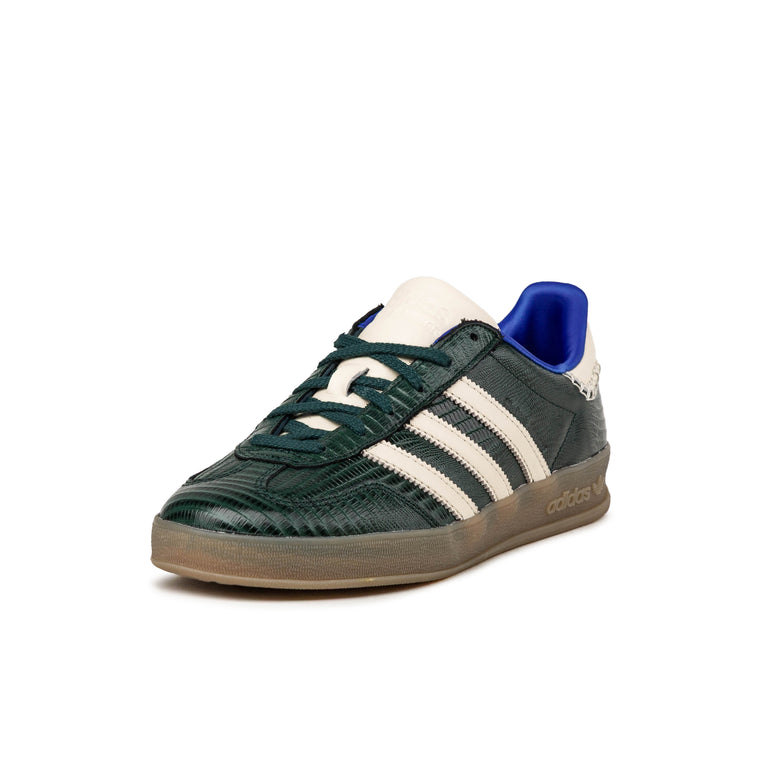 Adidas	x Wales Bonner Gazelle Suede Croc - 39 1/3 / Crystal Sky / Green Night / Power Blue - 4

