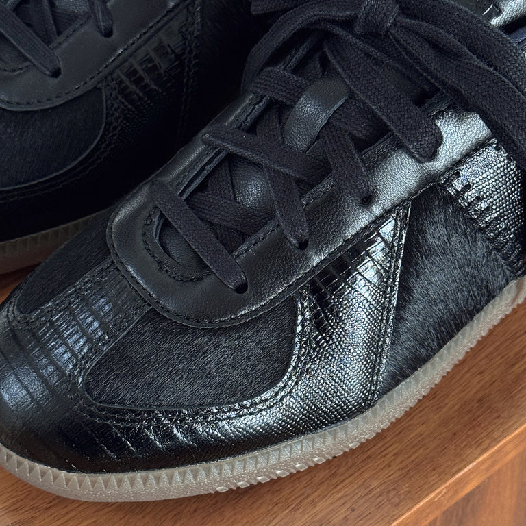 Adidas	x Wales Bonner Karintha BW Army Black Pony onfeet
