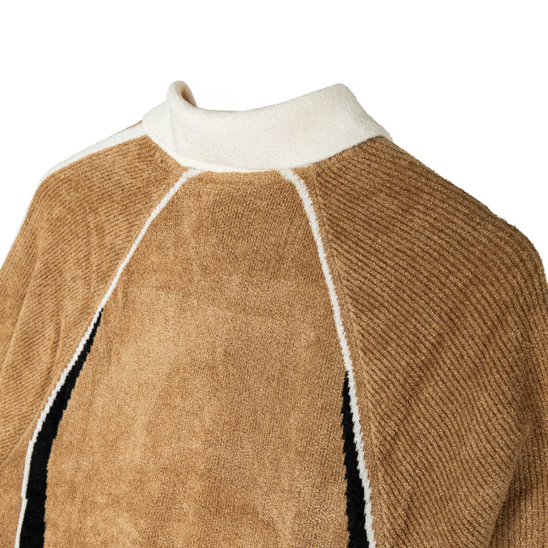 Adidas Retro Remix Teamgeist Poloshirt - XXL / Cardboard / Black / Off White - 3
