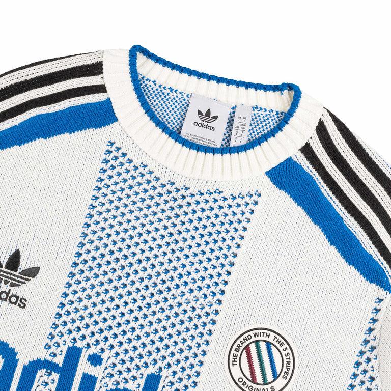 Adidas Adicolor Blokecore Pullover (White)