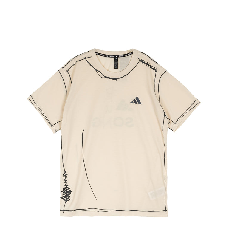 Adidas	x Song for the Mute Adi365 Running Unitefit T-Shirt - L / Halo Ivory - 1
