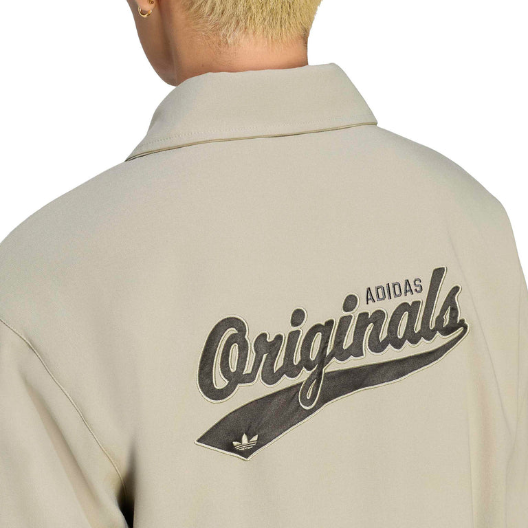 Adidas	Originals Coaches Jacket - L / Silver Pebble - 5
