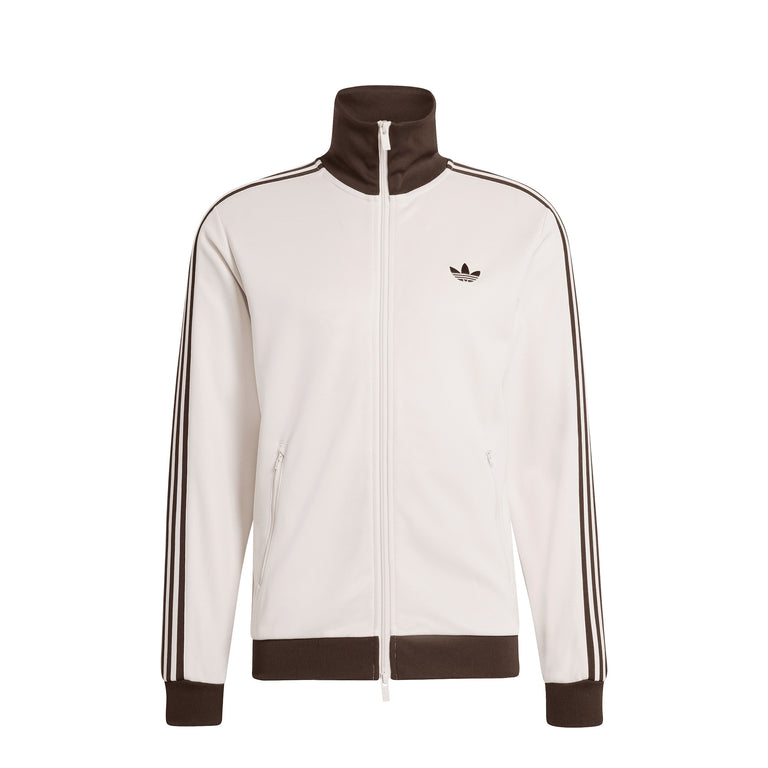 Adidas Beckenbauer Track Top - L / Wonder White / Aurora Coffee - 1