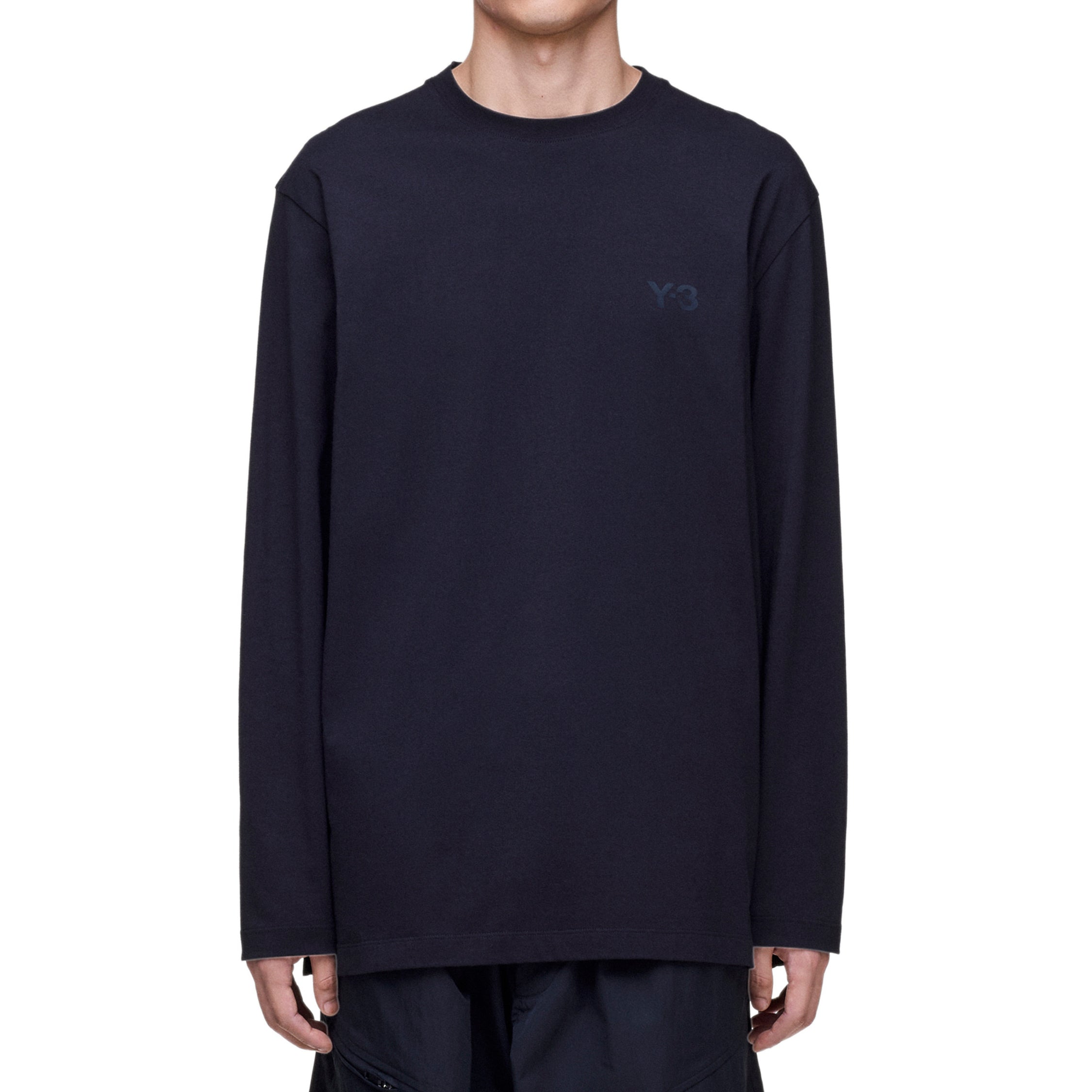 Adidas Y-3 Logo Longsleeve Tee | Apparel » Buy online now!