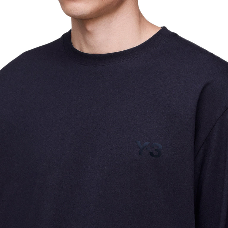 Adidas Y-3 Logo Longsleeve Tee - XXL / Black - 4