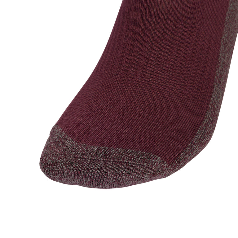 Adidas Equipment 2 Pair Packs Socks - XL / Black / Maroon - 3