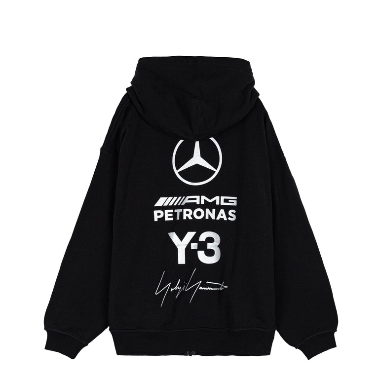 Adidas Y-3 x Mercedes-AMG PETRONAS F1 Team Zip Hoodie - L / Black
