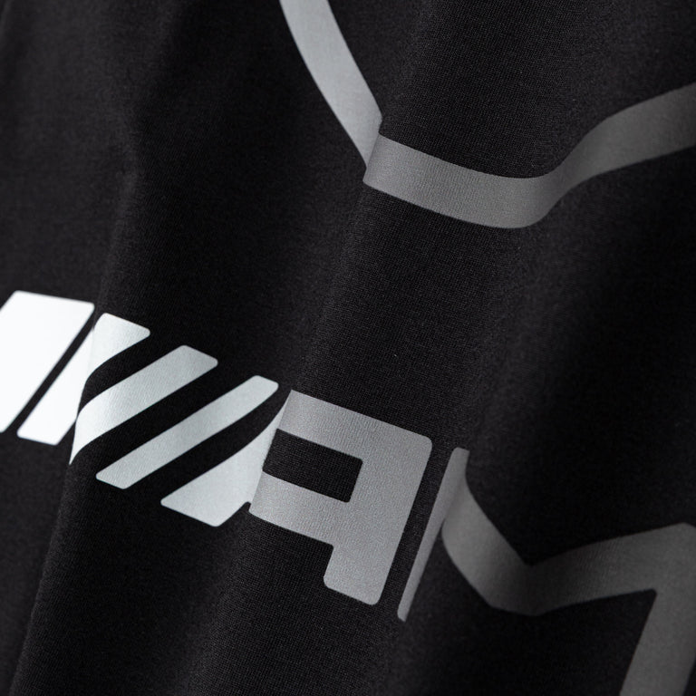 Adidas Y-3 x Mercedes-AMG PETRONAS F1 Team Chaos Logo Long Sleeve Tee - S / Black - 4