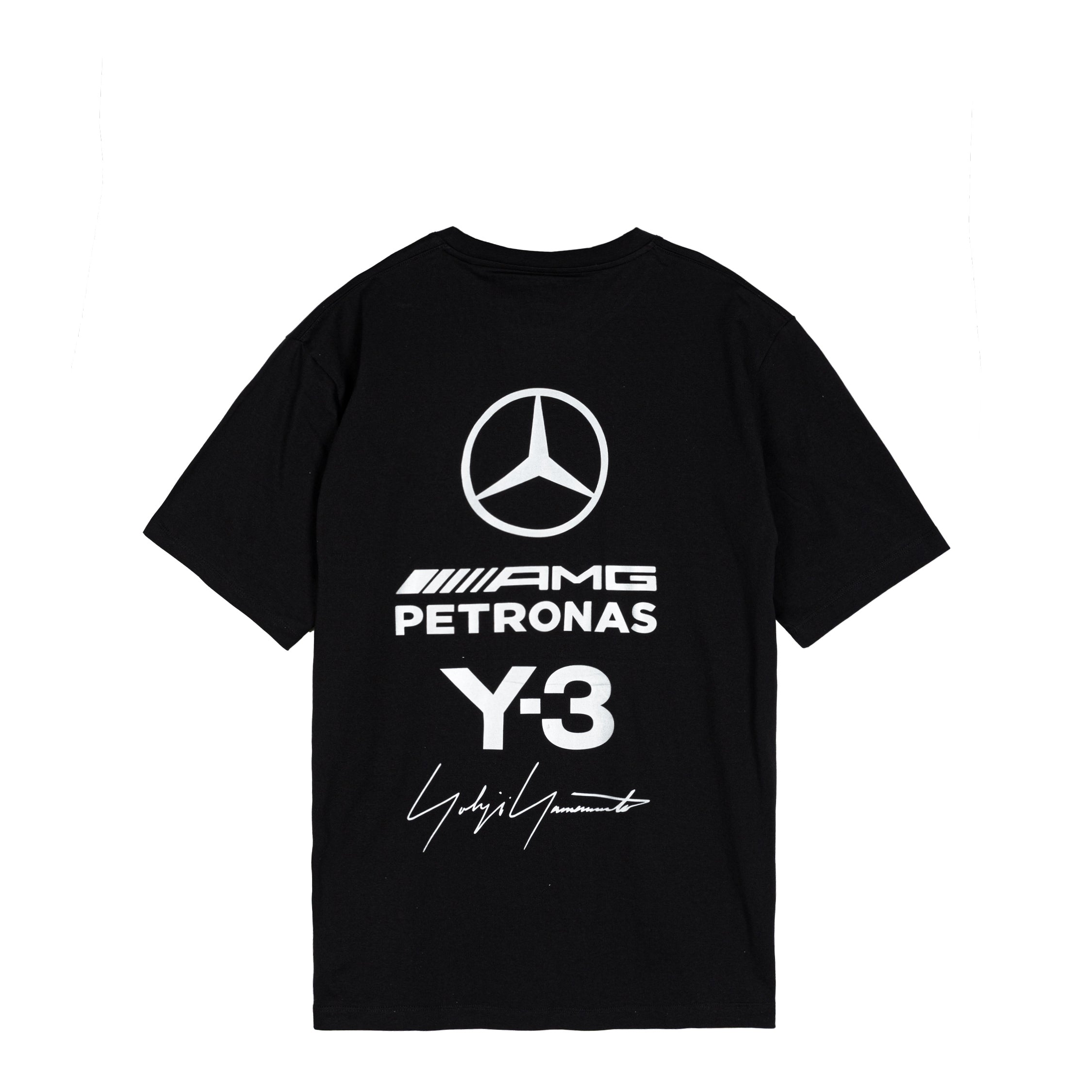 Adidas Y-3 x Mercedes-AMG PETRONAS F1 Team Logo Stack Short Sleeve