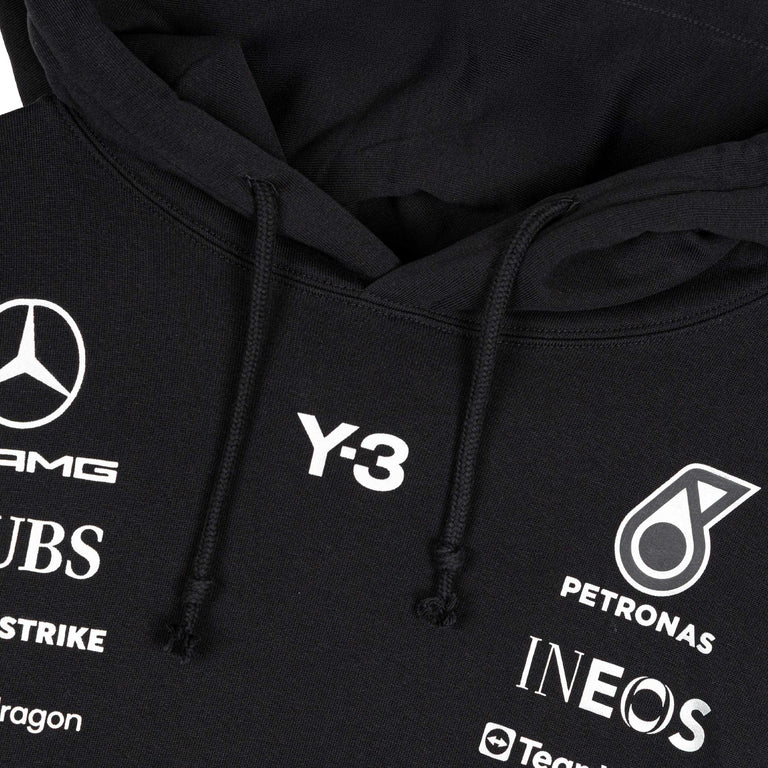 Adidas Y-3 x Mercedes-AMG PETRONAS F1 Team Hoodie - XL / Black - 3