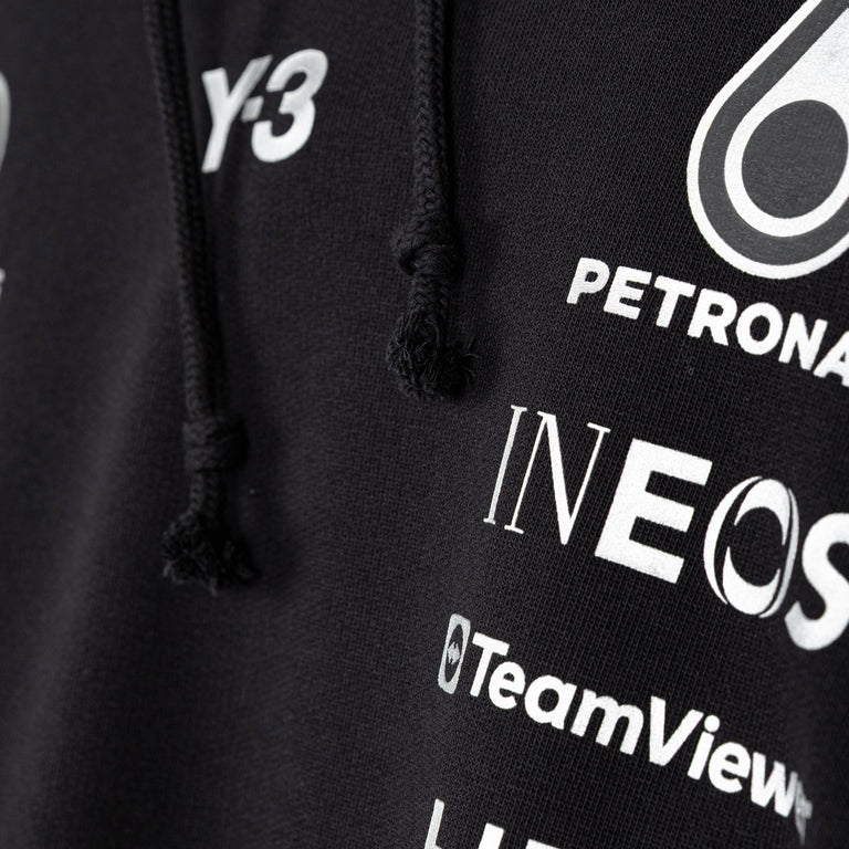 Adidas Y-3 x Mercedes-AMG PETRONAS F1 Team Hoodie - XL / Black - 5