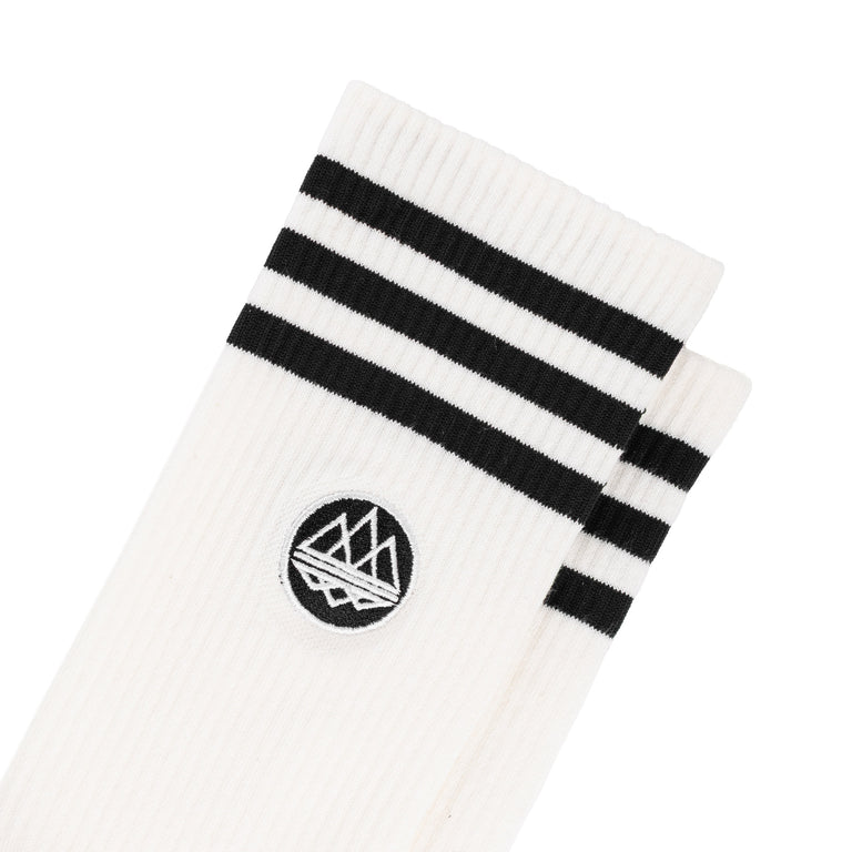 Adidas	SPZL Mod Socks - XL / Chalk White / Black - 3