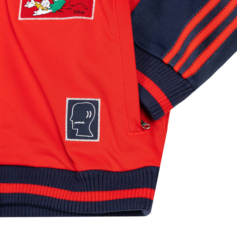 Adidas	x Brain Dead x Disney Tracktop - L / Better Scarlet - 2