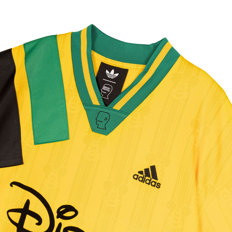 Adidas	x Brain Dead x Disney Football Jersey - XXL / Bold Gold - 3
