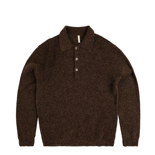 STRONG×SHOOP MOHAIR SHIRT BROWN M OUR's STRONG×SHOOP MOHAIR SHIRT BROWN