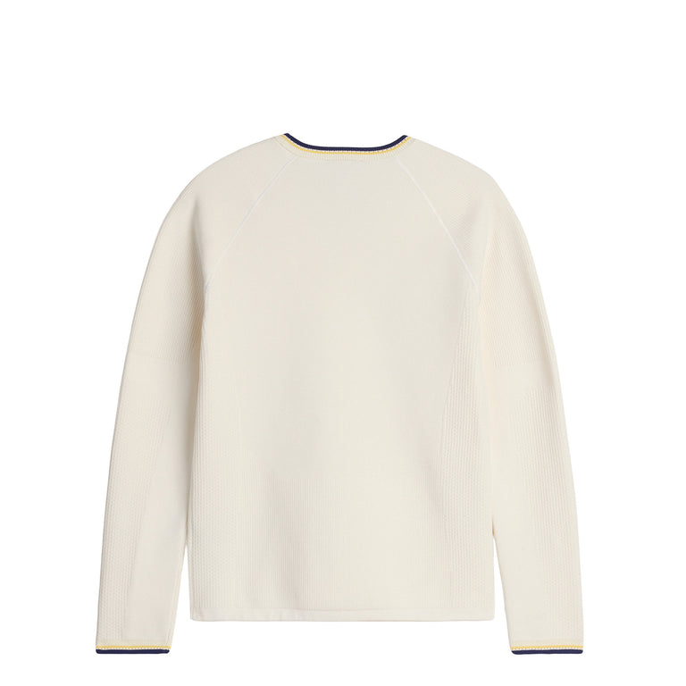 Adidas	x Wales Bonner x Y-3 Knit Base Long-Sleeve Top - XXL / Cream White - 2