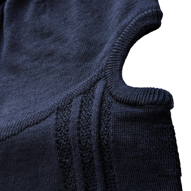Adidas	x Arte Antwerp Merino Wool Balaclava - S / Collegiate Navy / White - 3
