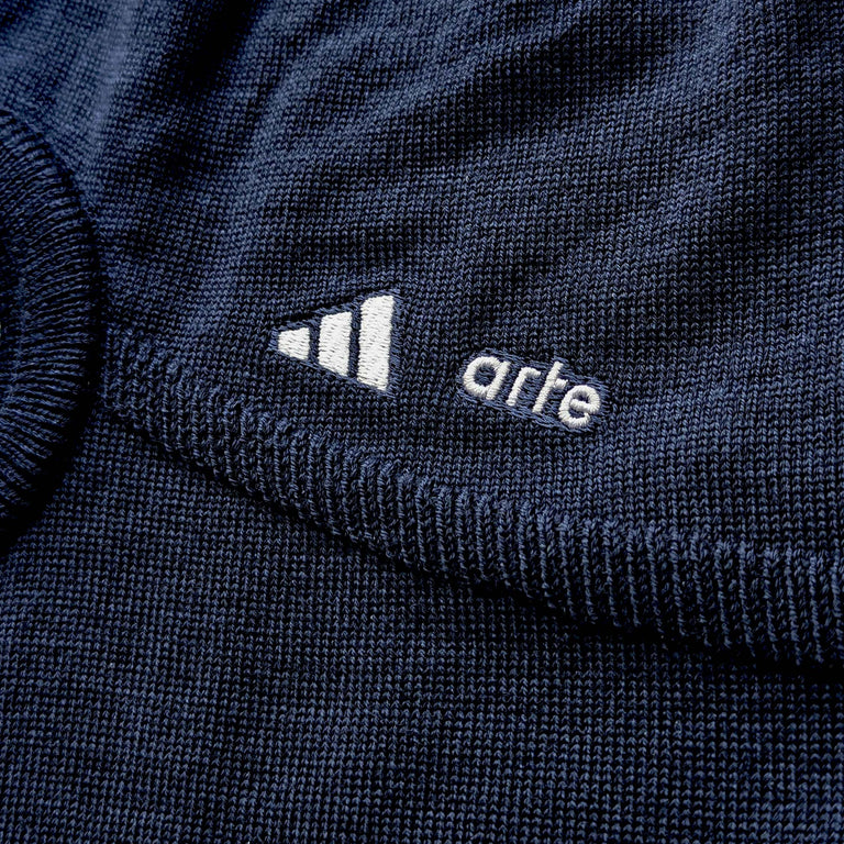 Adidas	x Arte Antwerp Merino Wool Balaclava - S / Collegiate Navy / White - 4
