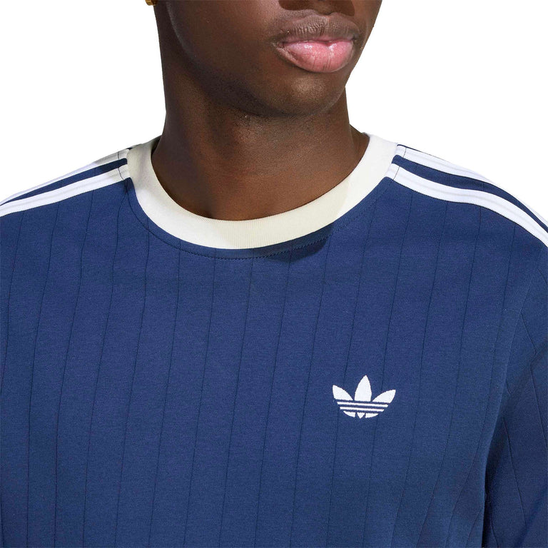 Adidas Drop Needle 3-Stripes Tee - XXL / Night Indigo - 2