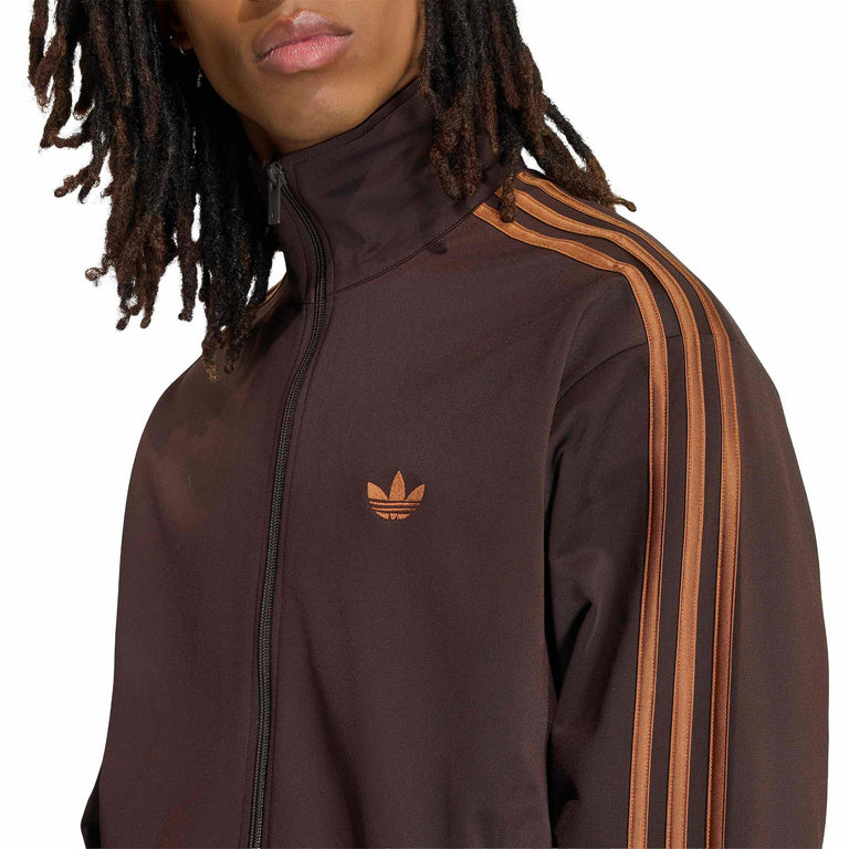 Adidas Firebird Track Top - L / Aurora Coffee / Dusky Bronze - 4