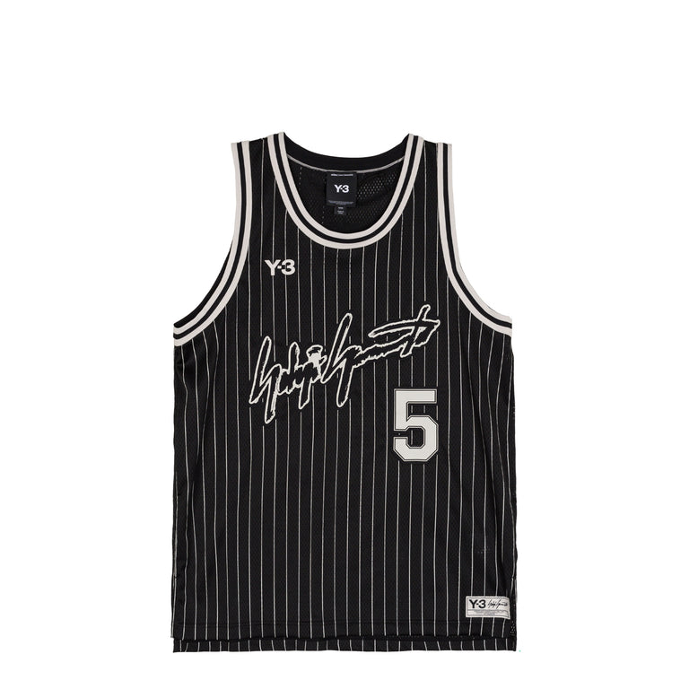 Adidas	Y-3 Elite 5 Basketball Jersey - L / Black - 2