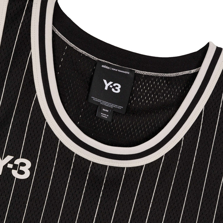 Adidas	Y-3 Elite 5 Basketball Jersey - L / Black - 3